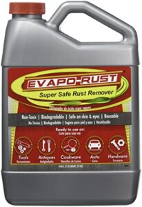 evapo-rust evaer004 rust remover (evapo-rustâ„¢ , case of 4 - 1 quart bottles)