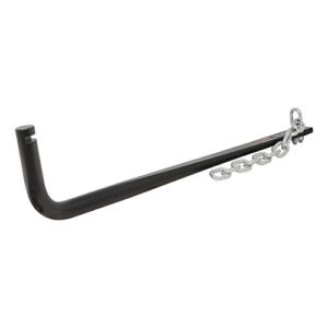 curt 17073 replacement round weight distribution hitch spring bar, 10k
