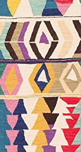 nuLOOM Ofelia Bohemian Wool Runner Rug, 2' 6" x 8', Multi