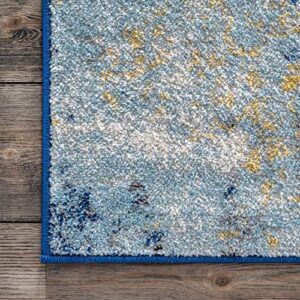 nuLOOM Katharina Abstract Motif Area Rug, 2' x 3', Blue