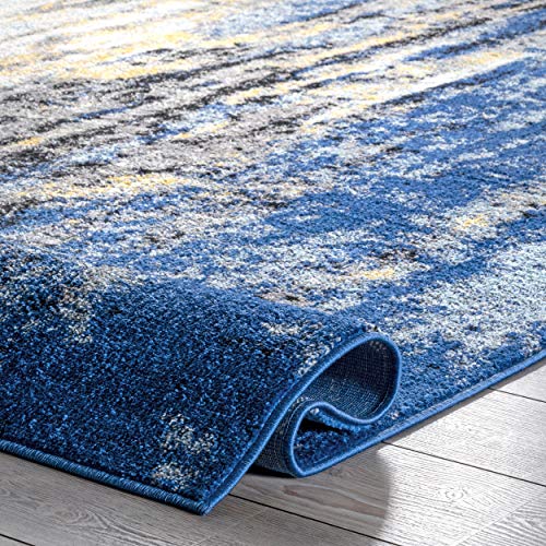 nuLOOM Katharina Abstract Motif Area Rug, 2' x 3', Blue