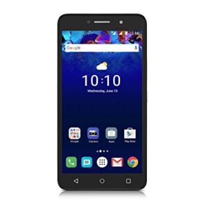 Alcatel Pixi 4 6-Inch LTE Unlocked Smartphone with 1 GB RAM, 8 GB ROM, U.S. Warranty - (Metallic Silver)