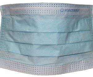 Halyard Procedure Medical Health Masks with So Soft Earloops Box of 50 Blue