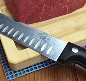 Professional Meat Cutting Knife - the Ultimate 100% Steel Slicing Knife - Slice Meat Like the Pros (10")