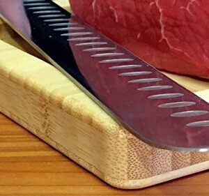 Professional Meat Cutting Knife - the Ultimate 100% Steel Slicing Knife - Slice Meat Like the Pros (10")