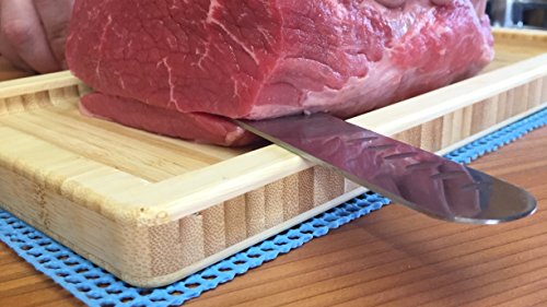 Professional Meat Cutting Knife - the Ultimate 100% Steel Slicing Knife - Slice Meat Like the Pros (10")