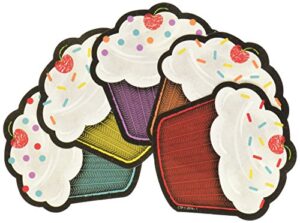creative teaching press chalk it up happy birthday cut outs, 3 in (8077)