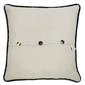 Catstudio Pittsburgh Embroidered Decorative Throw Pillow