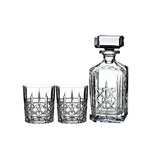 Marquis By Waterford Brady Decanter, 3 Piece Set