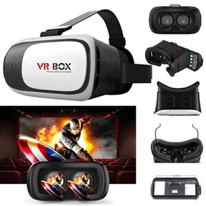 3d virtual reality vr glasses box 2 headset helmet for iphone samsung galaxy s6