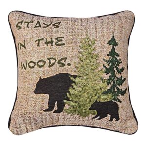 Manual Woodworker What Happens in The Wood 12" Pillow