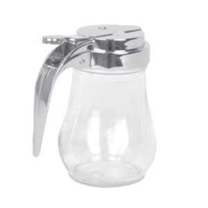 thunder group gltwsy006 syrup dispenser with cast zinc top, 6 oz