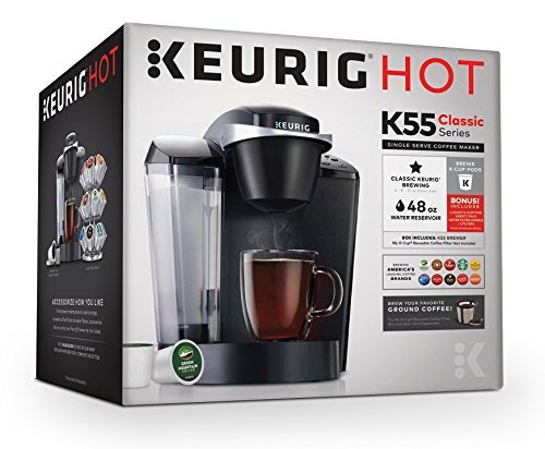 Keurig K55/K45 Elite Single Cup Home Brewing System, 48 ounces (Black)