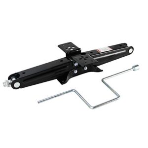 Quick Products QP-RVJ-S24 RV Stabilizing and Leveling Scissor Jack, 5,000 lbs. Max, 24" - Pair, Silver