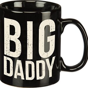 Primitives by Kathy Stoneware Coffee Mug, 1 Count (Pack of 1), Big Daddy, 20 ounces, 4.5"W x 5"H