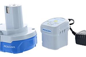 Arctic Cove MBF0181 18V Lithium Ion Powered Cooling Bucket Top Variable Speed Fan and Water Mister (18V Battery and Charger Included, 5 Gallon Bucket Not Included)