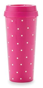 kate spade new york thermal mug (larabee dot pink)