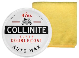 collinite 476s super doublecoat auto wax towel combo