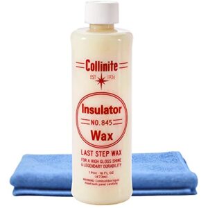 collinite no. 845 insulator wax & towel combo