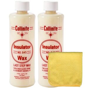 collinite insulator wax 2 pack and towel combo