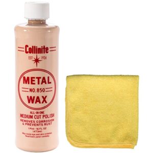collinite 850 metal wax and towel combo