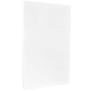 jam paper glossy legal 32lb 2 sided paper - 120 gsm - 8.5 x 14 - white - 100 sheets/pack