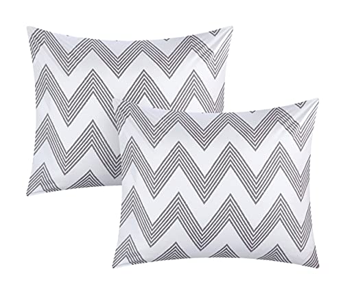 Chic Home 9 Piece Louisville Bedding Set, Full, Grey