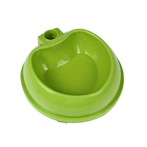 Pawow Pet Small Dog Cat Automatic Water Food Feeder Bowl Bottle Standing Dispenser with Hook Adjustable Height, Detachable, Food Water Bowl 18.6 oz,Water Bottle 16.9 oz