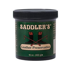 saddlers leather preservative conditioner 16 ounce