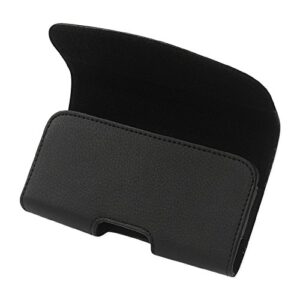 Reiko Wireless Horizontal Pouch with Magnetic Closure (6.62X3.46X0.68) - Black