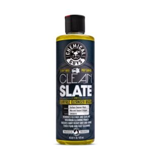 chemical guys cws80316 clean slate deep surface cleaning car wash soap (removes old car waxes, glazes & sealants for superior surface prep), 16 fl oz, citrus scent