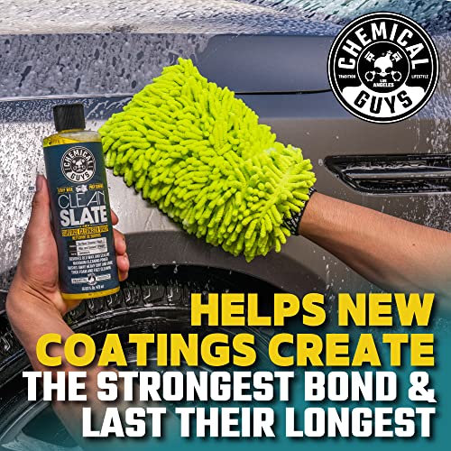 Chemical Guys CWS80316 Clean Slate Deep Surface Cleaning Car Wash Soap (Removes Old Car Waxes, Glazes & Sealants for Superior Surface Prep), 16 fl oz, Citrus Scent