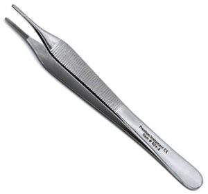 dressing adson serrated tip tweezer 15cm tissue forceps surgical medical plier instruments