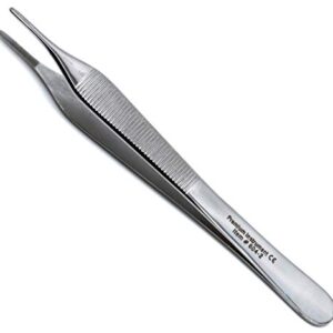 Dressing Adson Serrated Tip Tweezer 15cm Tissue Forceps Surgical Medical Plier Instruments