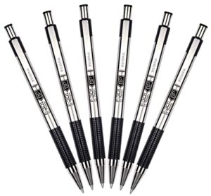 zebra pen bca f-301 stainless steel ballpoint pens
