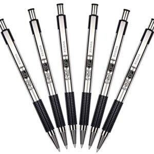 Zebra Pen BCA F-301 Stainless Steel Ballpoint Pens