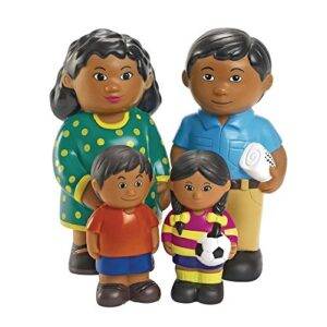 excellerations our soft family dolls hispanic set of 4 (item # sfhs)