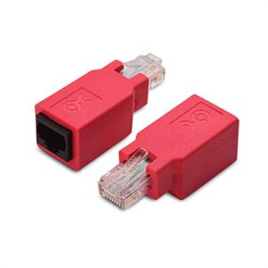 cable matters 2-pack crossover adapter (crossover cable adapter)
