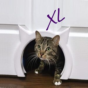 the kitty pass xl interior cat door large cat hidden litter box extra large cat door