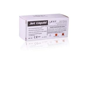 dental acrylic tooth lang jet denture repair liquid 236 ml (8 oz.) bottle 1404