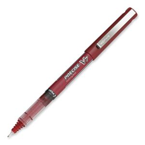 Pilot Precise V7 Stick Rolling Ball Pens, Fine Point, Red 2-PACK(35352)