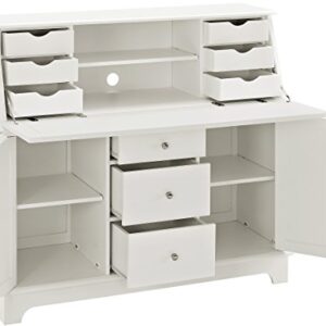 Crosley Furniture Sullivan Secretary Desk - White