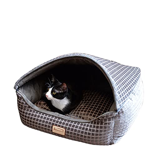 Armarkat 24" Bronze & Silver 2016 Cat Bed,18''Lx24''Wx13''H,C34HHG/SH