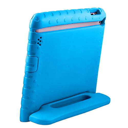 AVAWO Kids Case for Apple iPad 2 3 4 - Light Weight Shock Proof Convertible Handle Stand Kids Friendly for iPad 2, iPad 3rd Generation/ 4th Generation Tablet - Blue