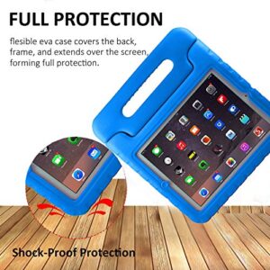 AVAWO Kids Case for Apple iPad 2 3 4 - Light Weight Shock Proof Convertible Handle Stand Kids Friendly for iPad 2, iPad 3rd Generation/ 4th Generation Tablet - Blue