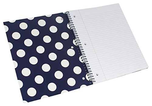 Studio C In The Navy Single Subject Writing Notebook, 6 Pack (14638)