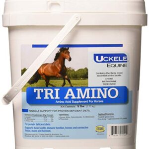 Uckele Tri Amino Horse Supplement - Equine Vitamin & Mineral Supplement - 5 Pound (lb)