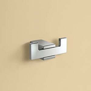 Moen Kyvos Brushed Nickel Double Modern Robe Hook, BP3703BN Small