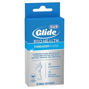 Glide Threader Floss, 30 Count (Pack of 6)