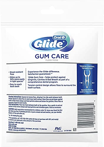 Glide Pro-Health Clinical Protection Floss Picks 30 ea (Pack of 9)